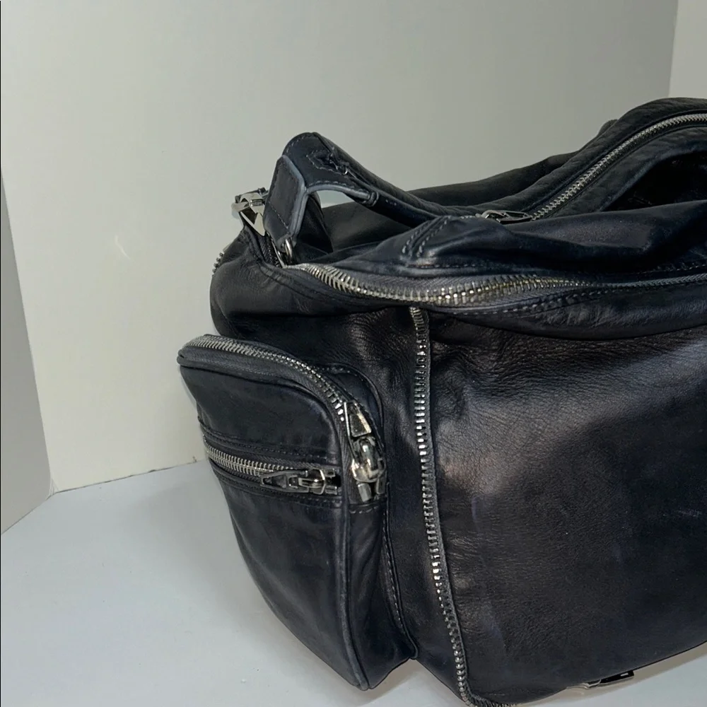 Alexander Wang Black Leather Shoulder Bag - Picture 5 of 12